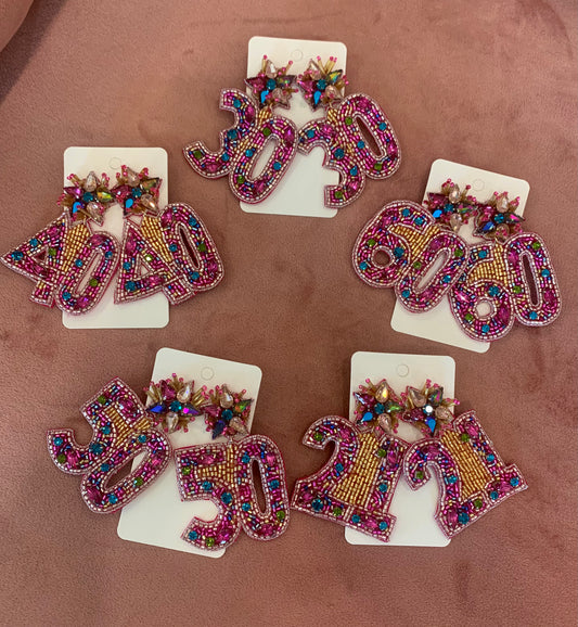 21st Birthday Earrings