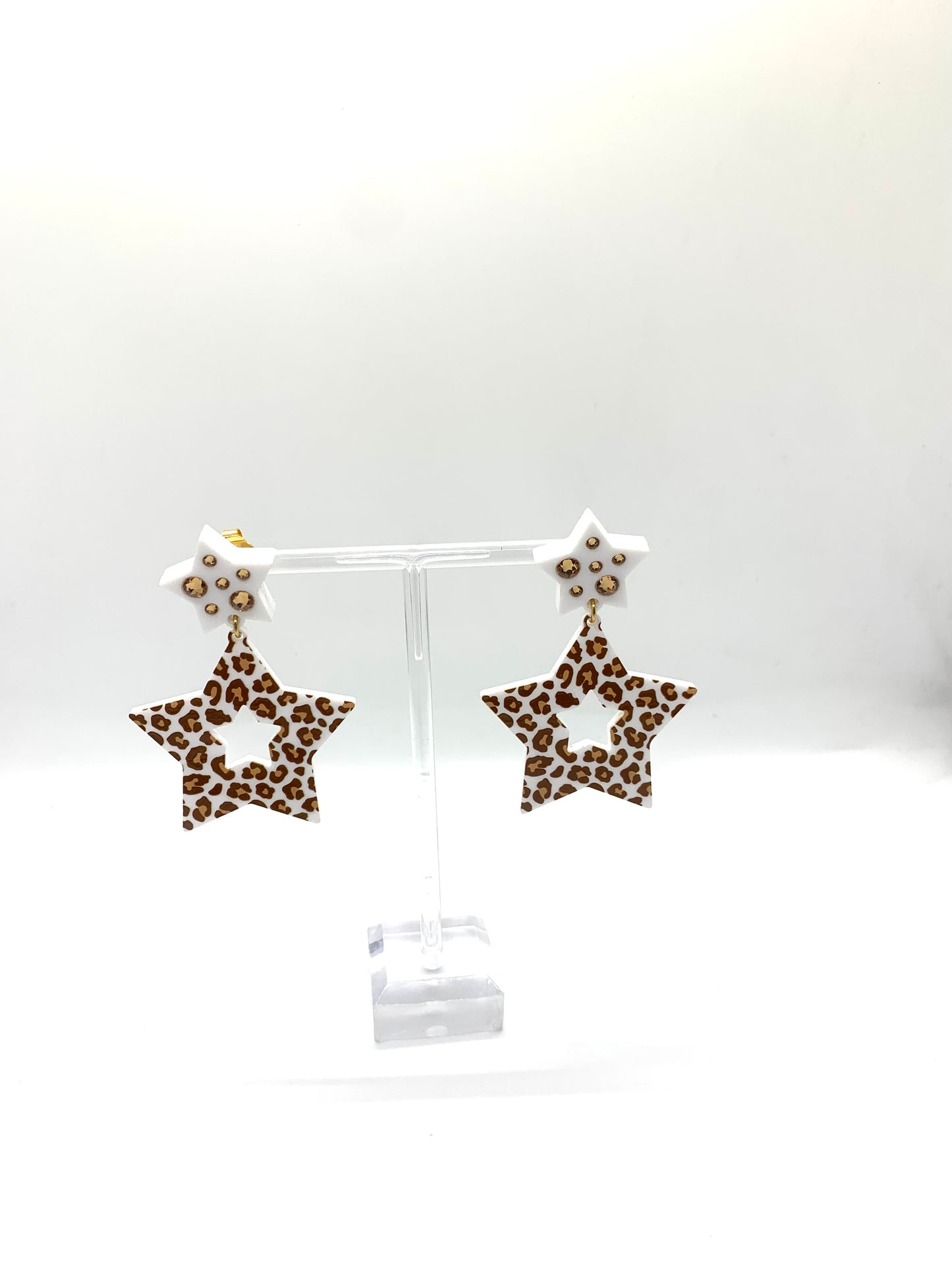 SJ's Cheetah Star Earring