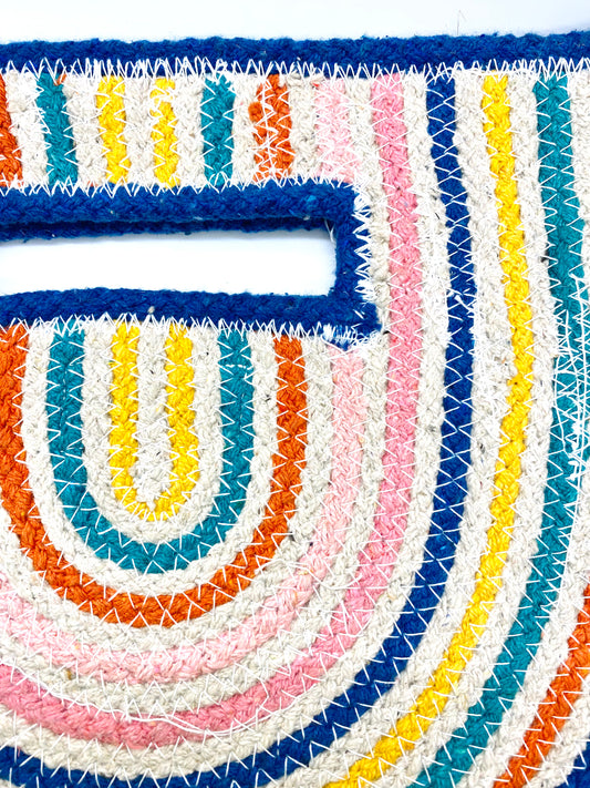 Round Rainbow Bag