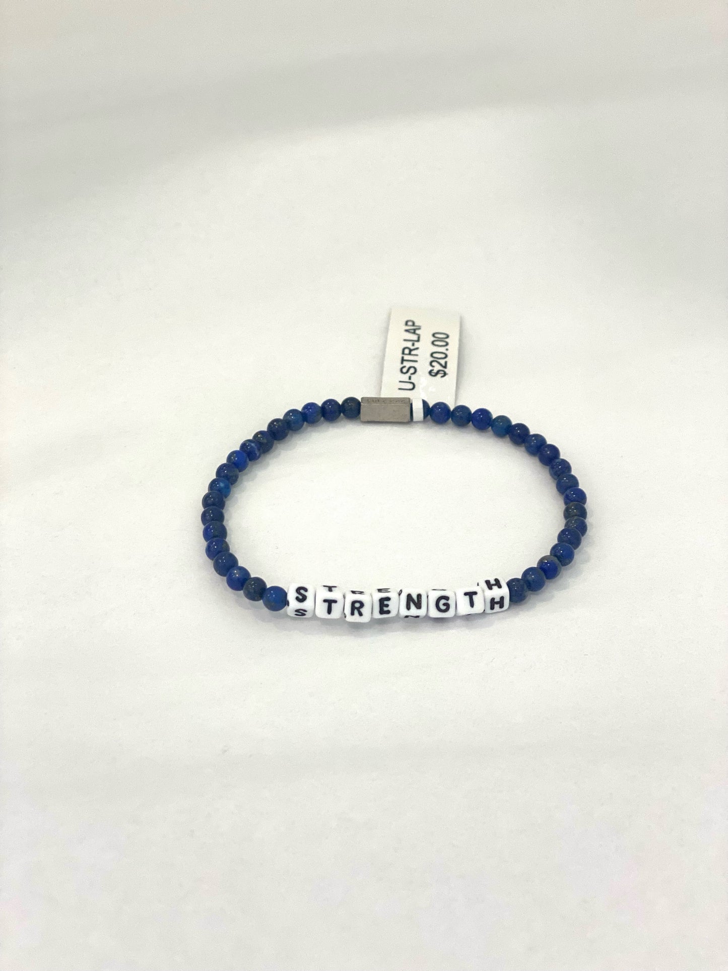 Little Words Men's Bracelet Lapis Blue