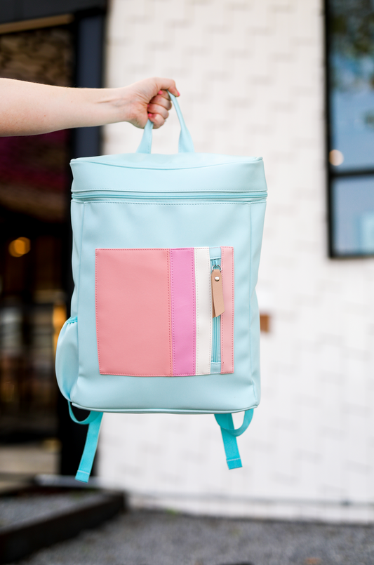 Moxie Backpack in Light Blue