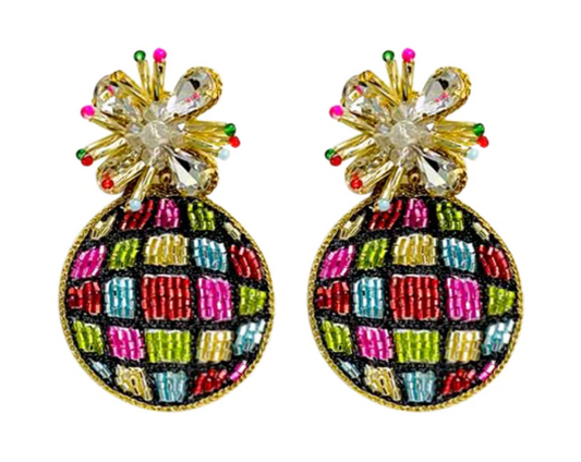 Disco Ball Earrings