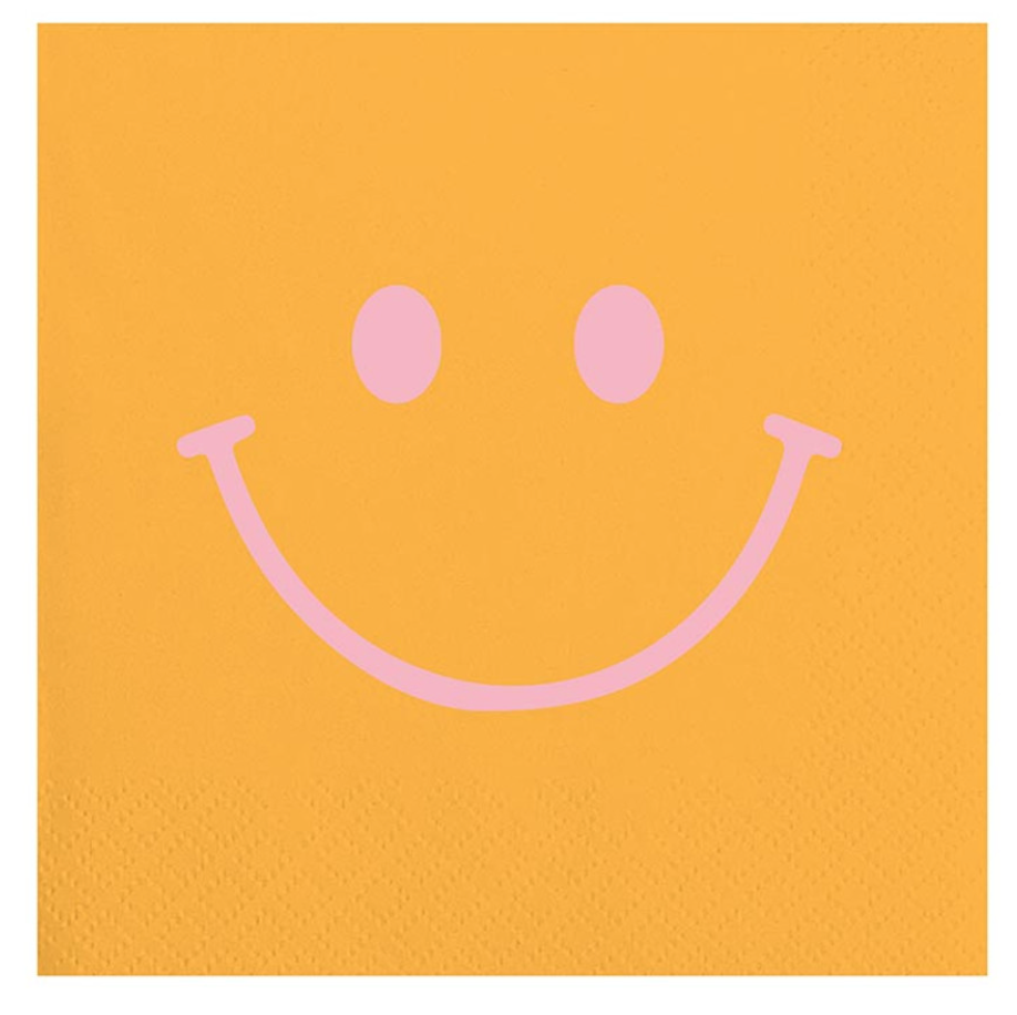 Smile Cocktail Napkins