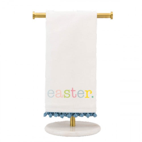 Easter Pom Pom Hand Towel