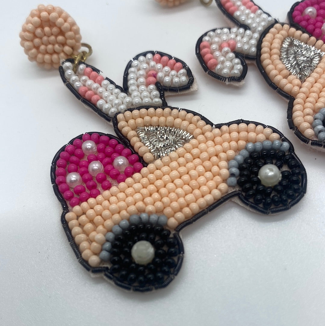 Easter Truck Earrings