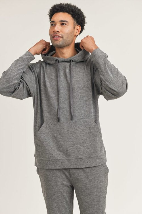 Mono B 2Tone Grey Hoodie