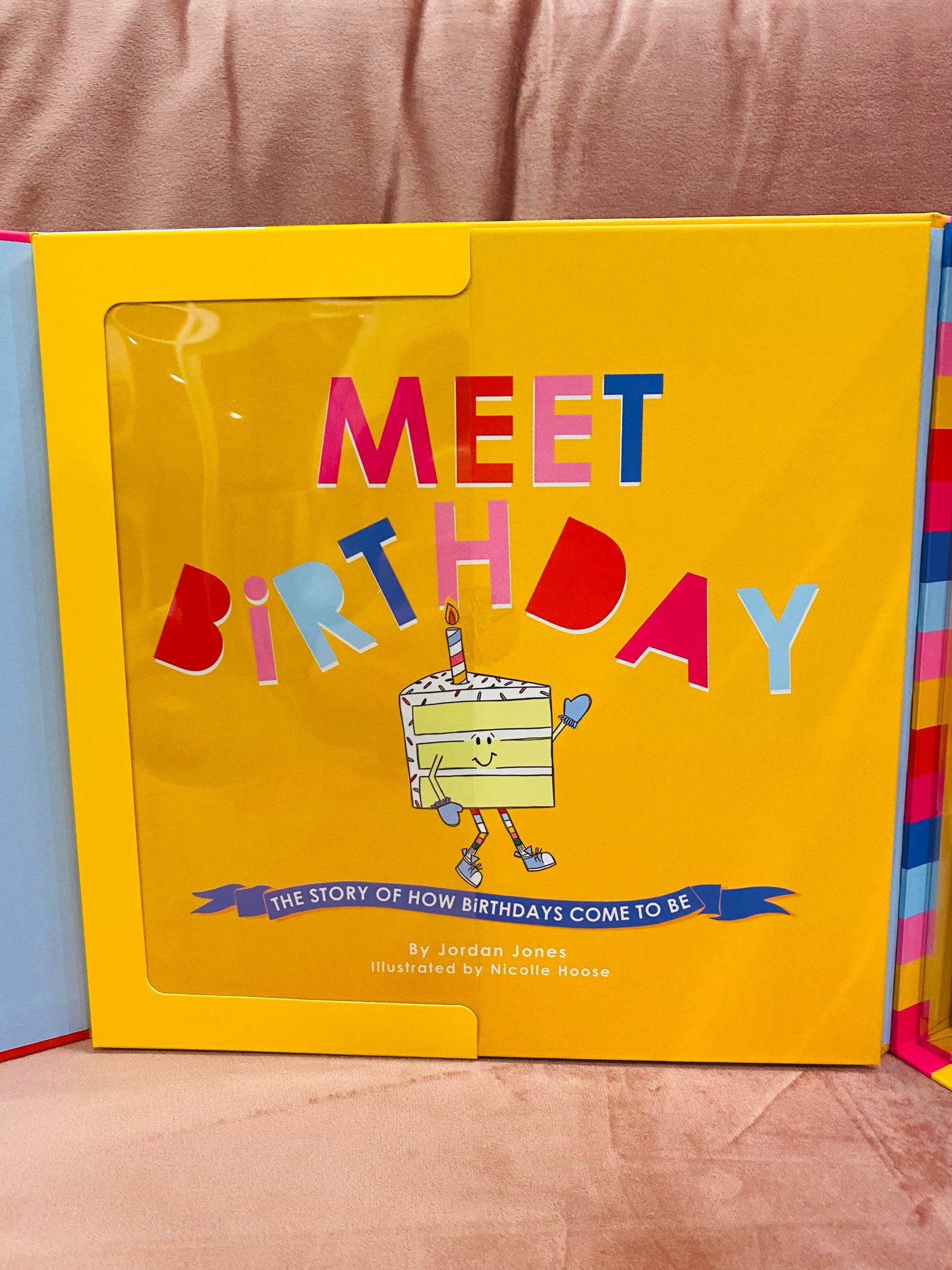 Meet Birthday- Keepsake Gift Book and Plush
