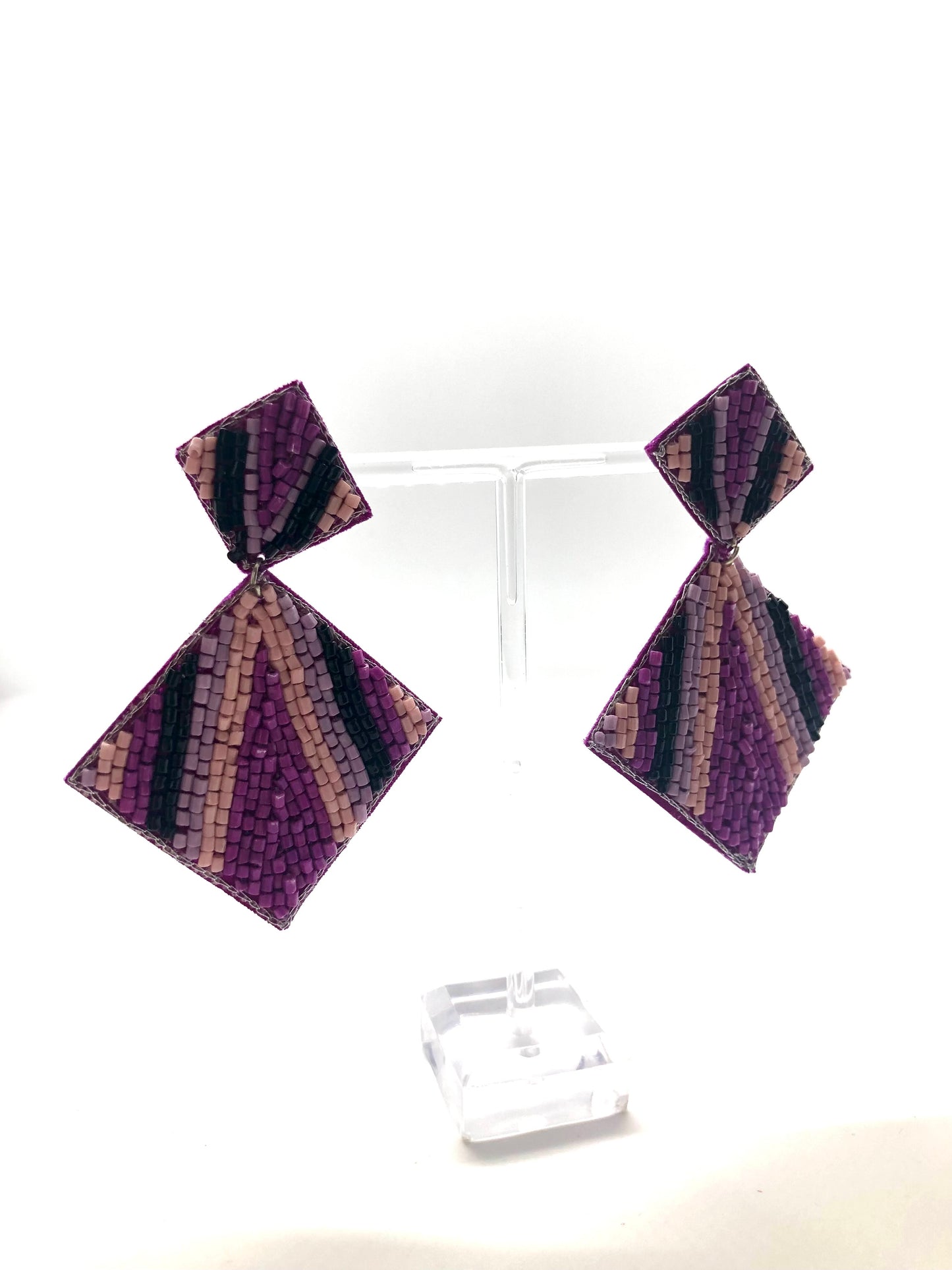 Purple Passionate Earrings