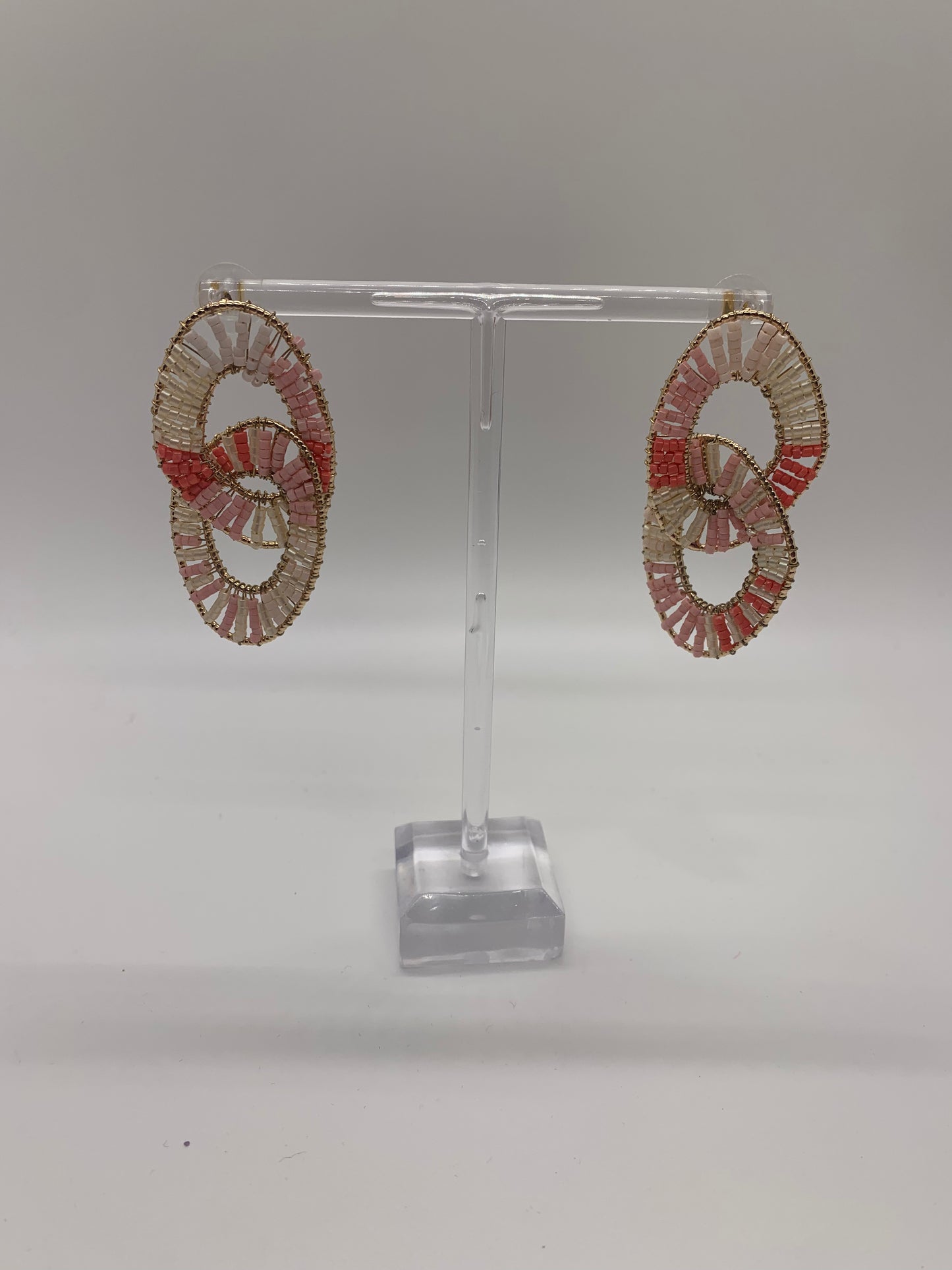 Beaded Chain Earrings