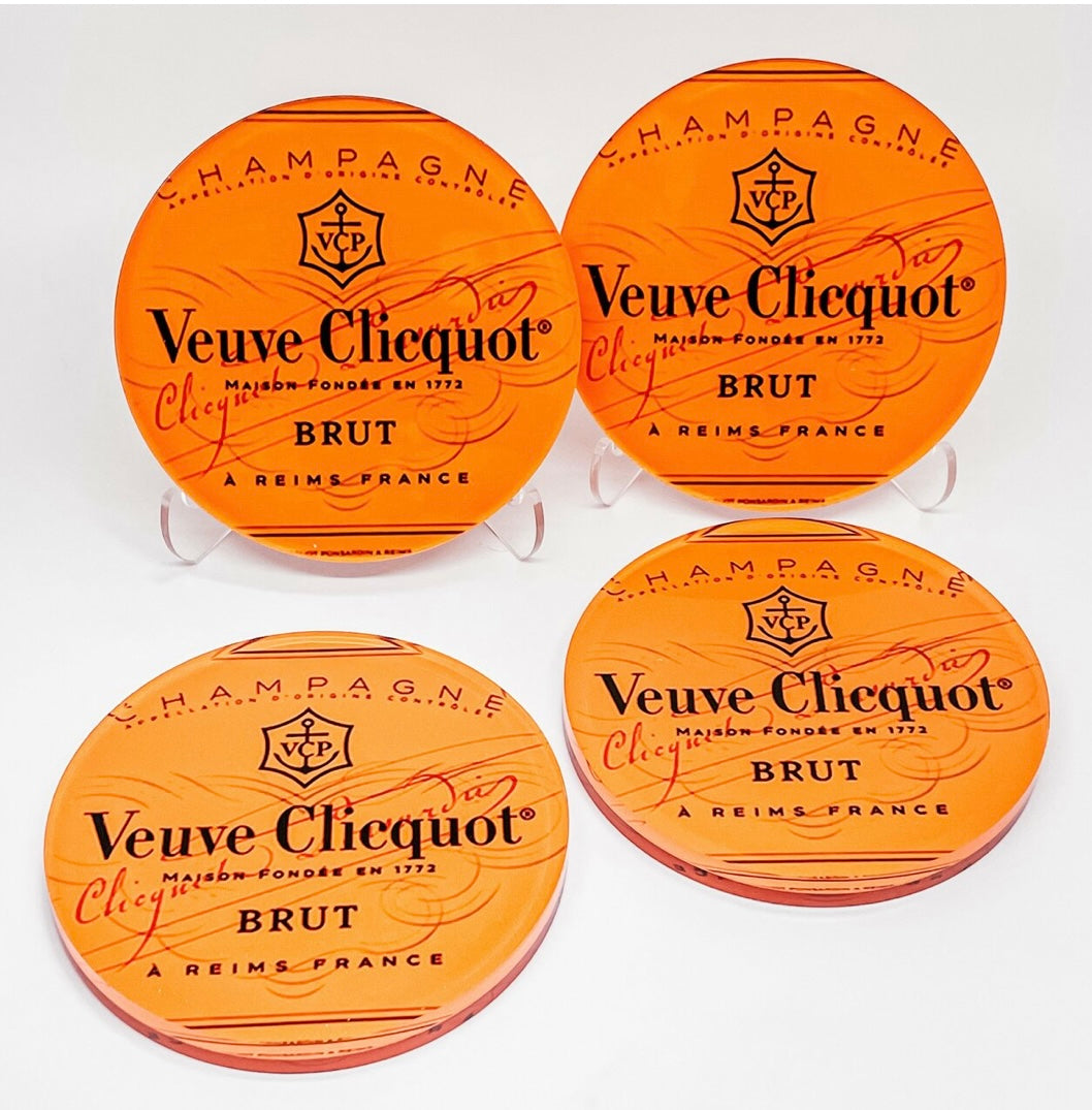 Pop the Bubbly Coasters