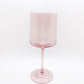 Iridescent Mid-Century Wine Glass