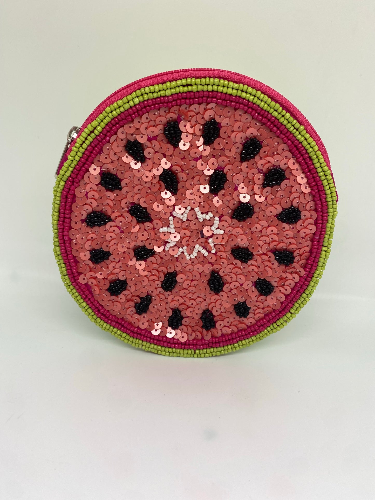 Sliced Melon Sequin Bag