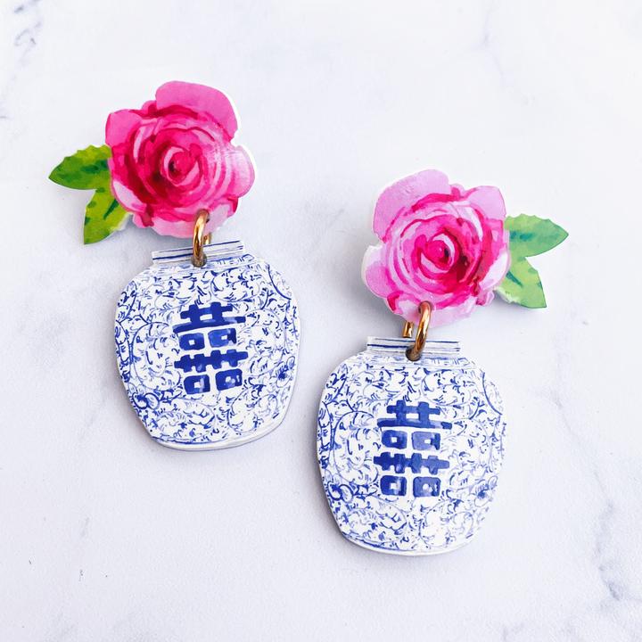 Ginger Jar Earrings