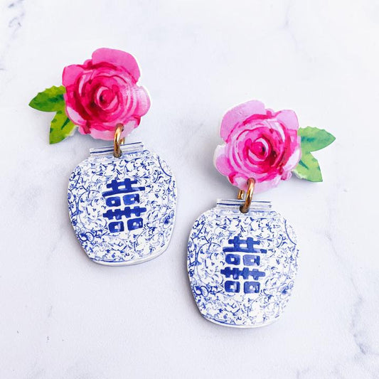 Ginger Jar Earrings