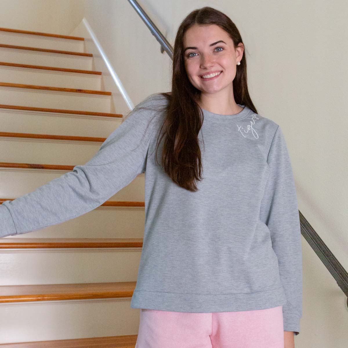 Tiger Script Sweatshirt