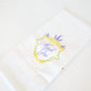 Mardi Gras Crest Hemstitch Hand Towel