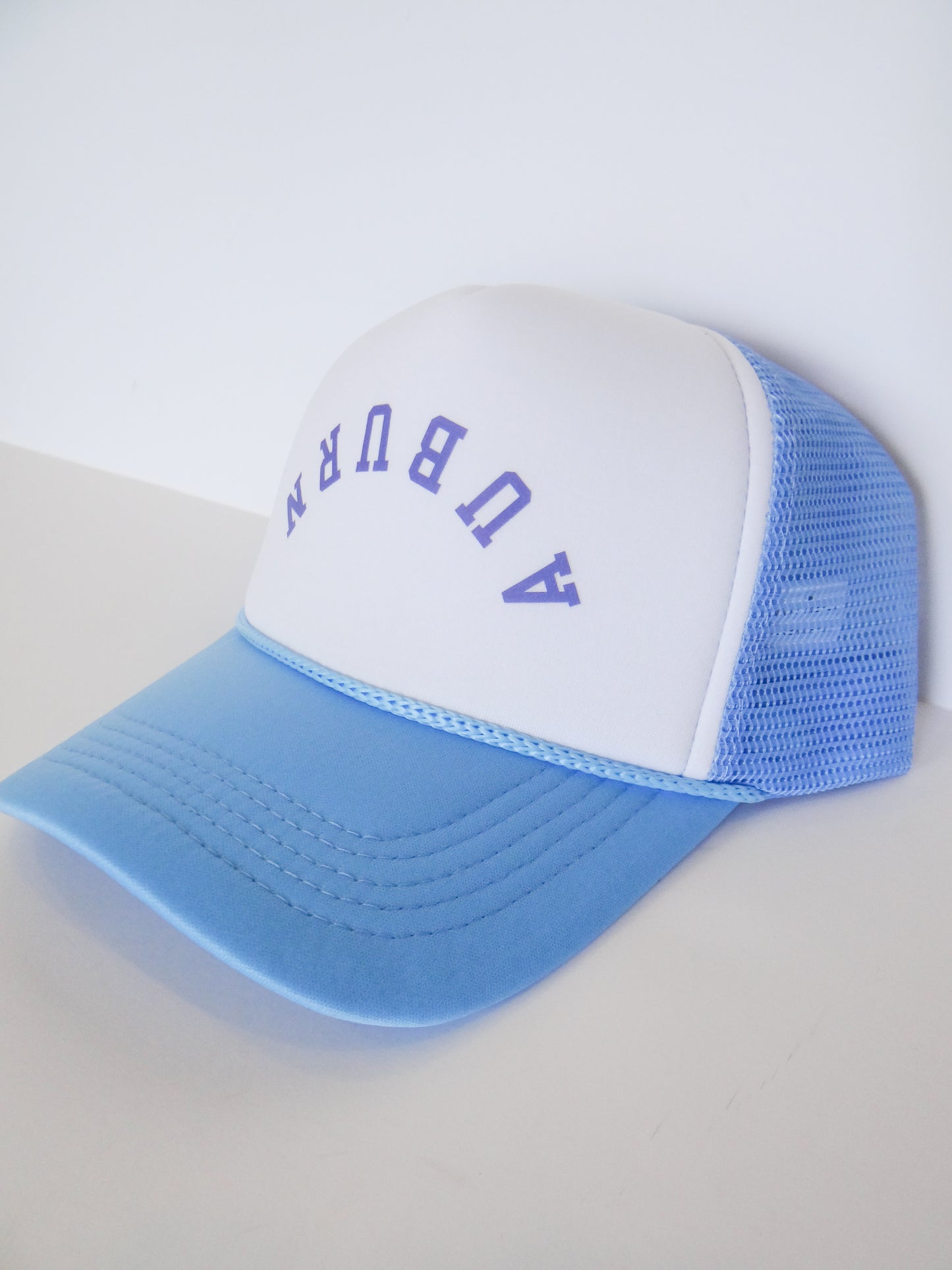 Upside Down Auburn Trucker Hat