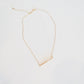 Gold Bar Necklace