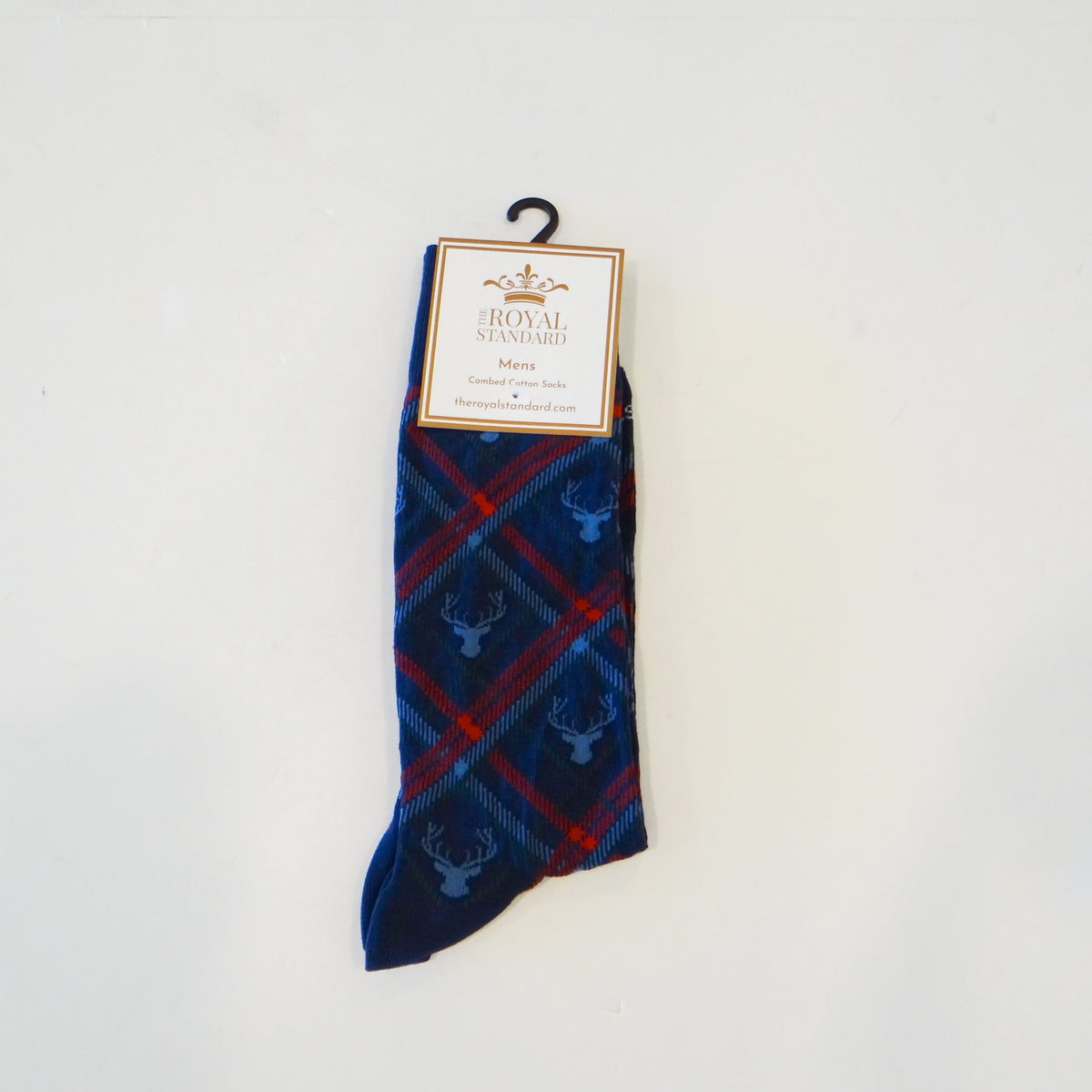 Men's Layton Deer Plaid Socks