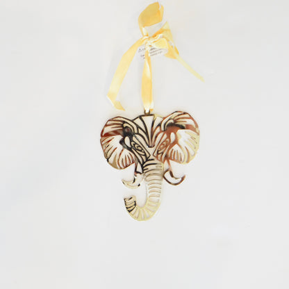 Gold Mascot Face Ornaments