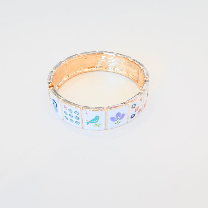 Going Mahjong! Hinge Bangle