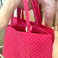 Puffy Quilted Large Tote