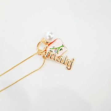 Mahjong Charm Necklace