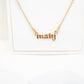 Mahjong Ball Chain Necklace