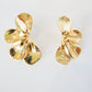 Half Flower Earrings