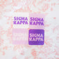 Sorority POP Acrylic Coaster