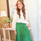 Holly Green Maxi Skirt