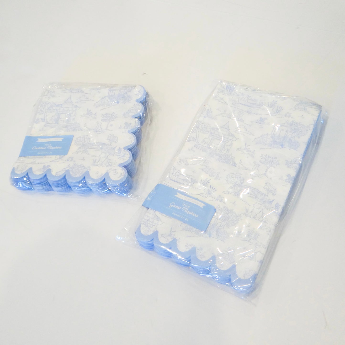 Blue Animal Toile Napkins