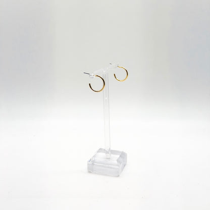 Skinny Gold Hoops