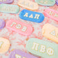 Sorority Patch Cosmetic Bag