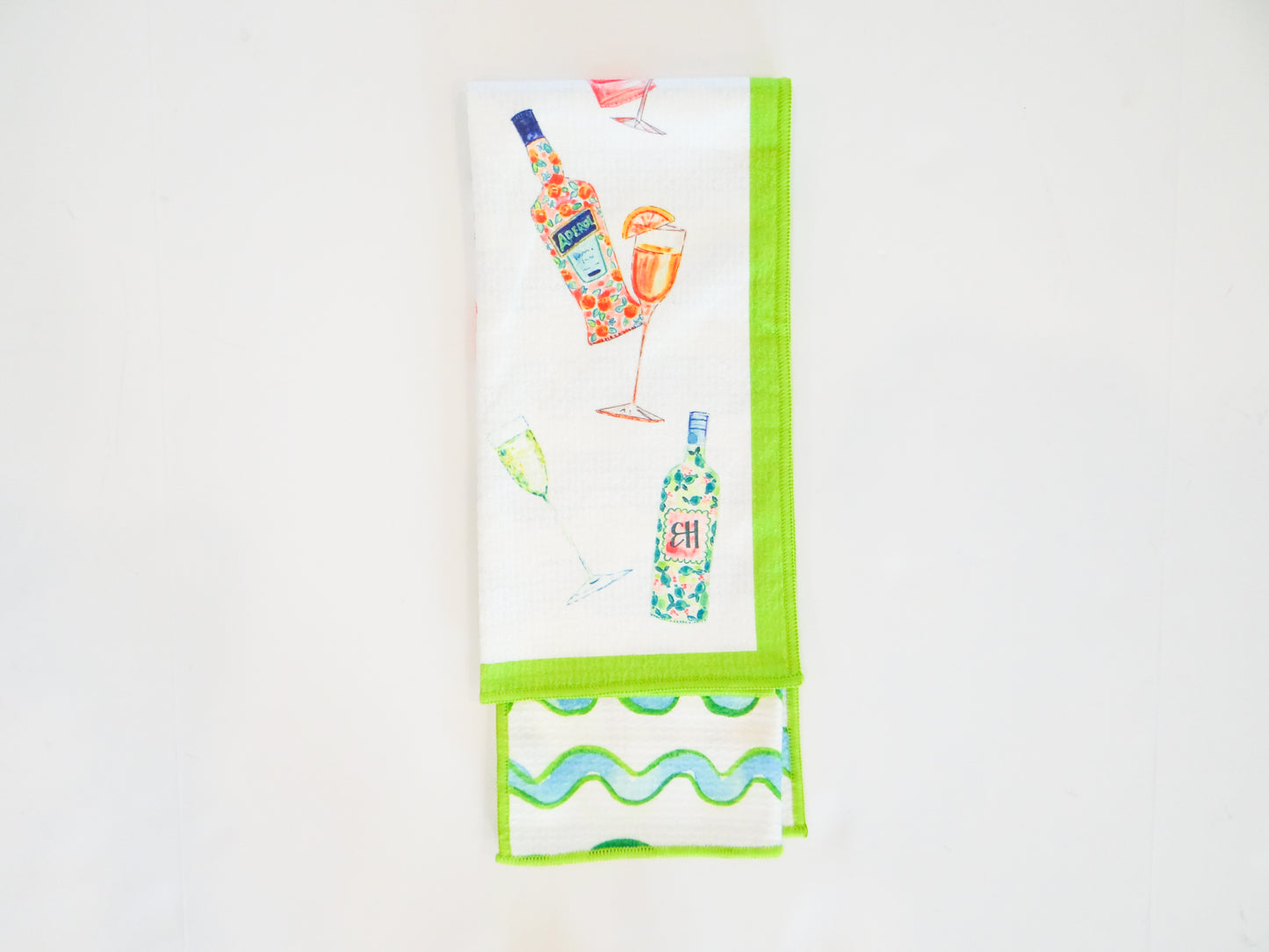 Cocktails Tea Towel