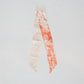 Orange Toile Skinny Scarf