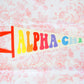 Sorority Pennant