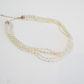 White and Gold Multi Necklace