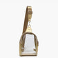 M2436CR Ellen Clear Sling Bag w/ Removable Guitar Strap: Taupe