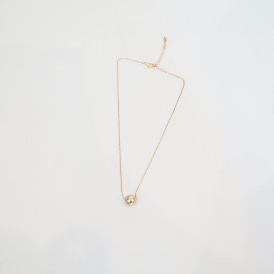 Gold Ball Necklace