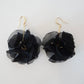 Chiffon Flower Earrings