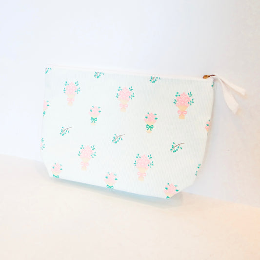 Love Blooms Here Cosmetic Bag