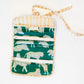 Chloe Tiger Quilted Jewelry Roll