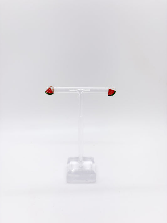 Watermelon Slice Studs