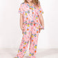 Girl's Tinsel and Tigers Pajama Set