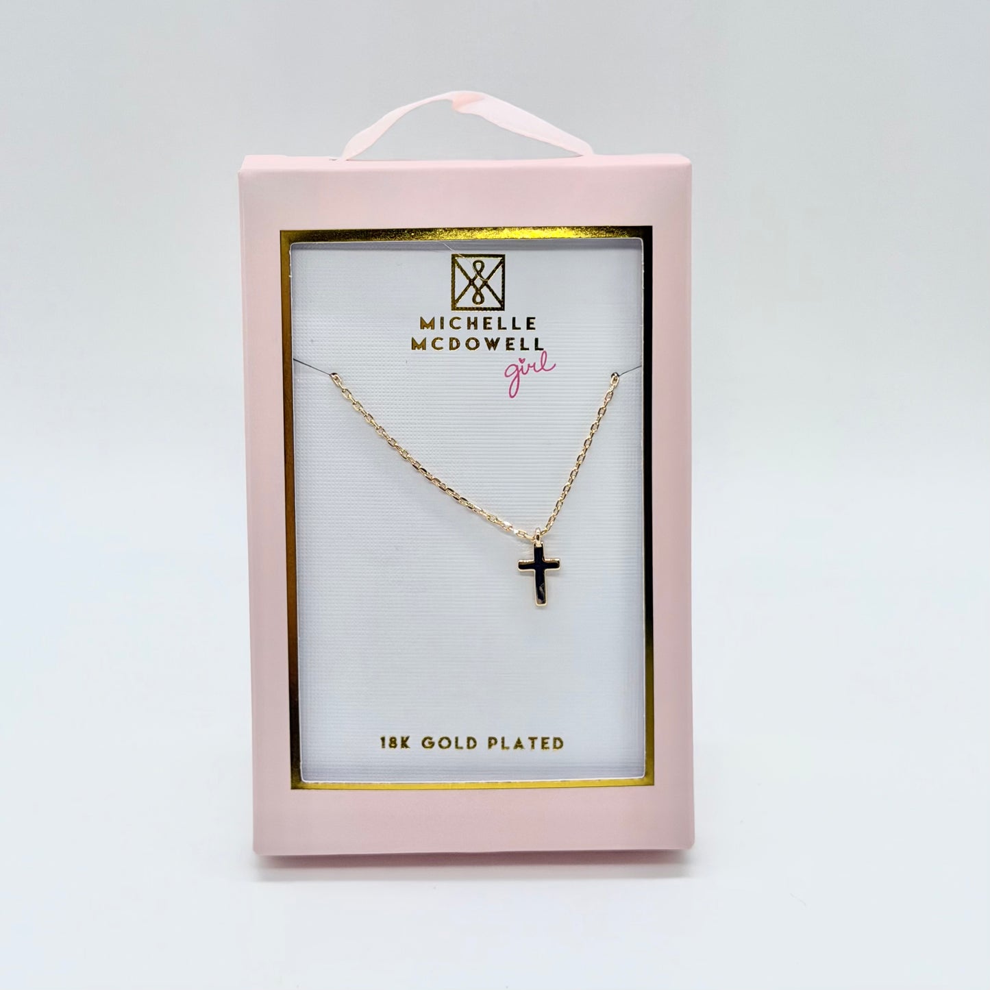 Luxe Little Cross Necklace