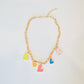 Colorful Heart Charm Necklace