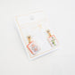 Mahjong Tile Dangle Earrings