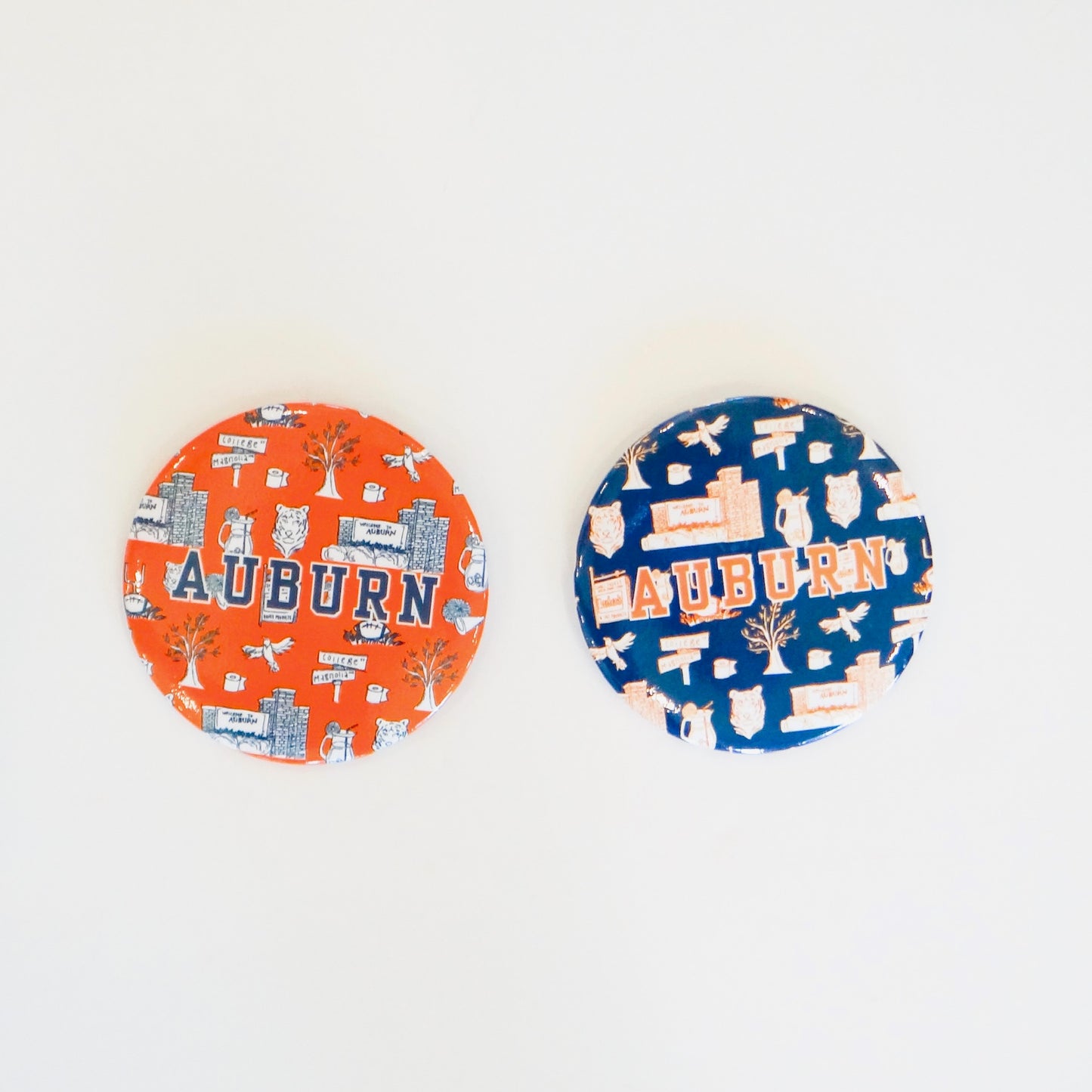 Auburn Gameday Buttons