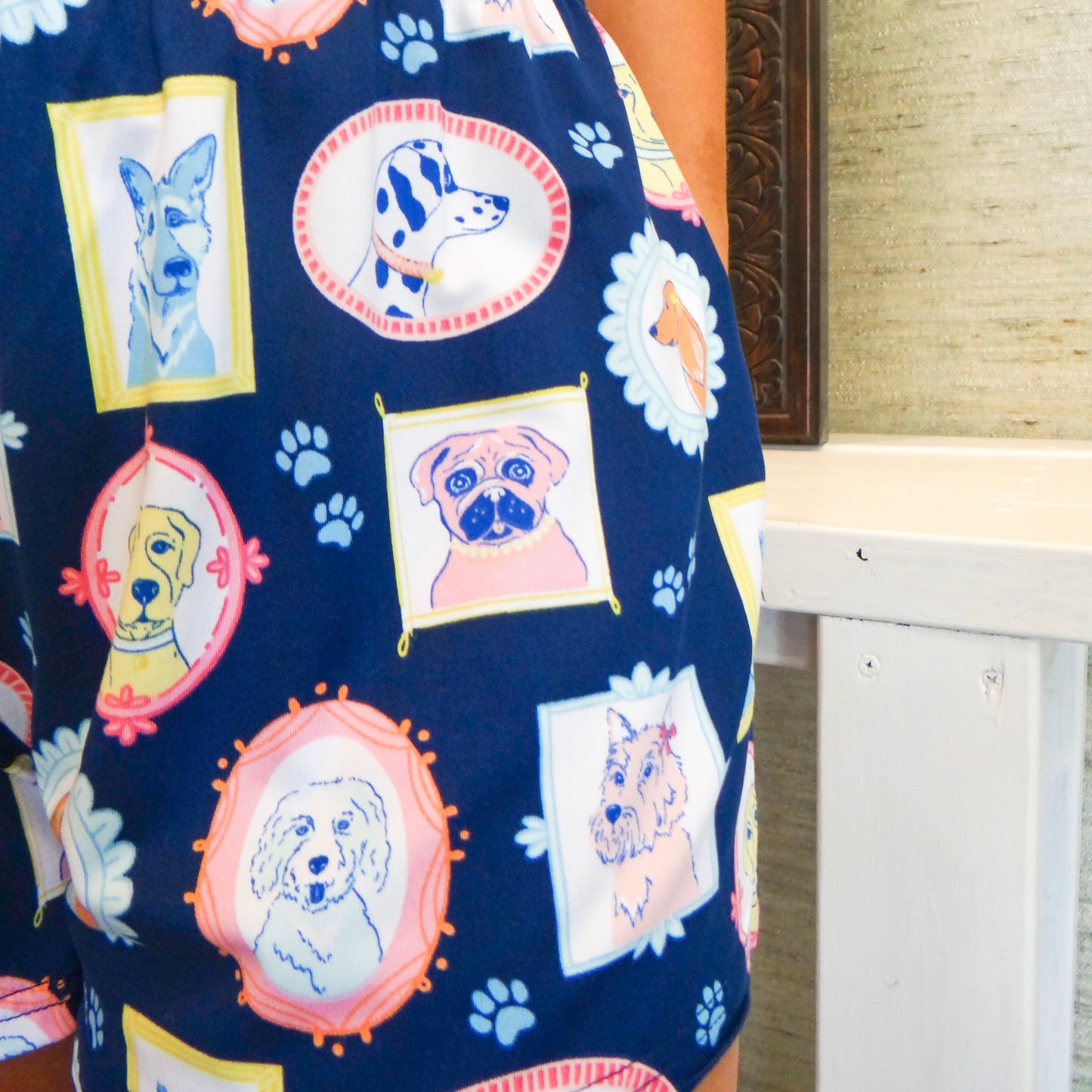Royal Pups Sleep Shorts